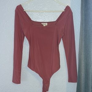 Pink bodysuit